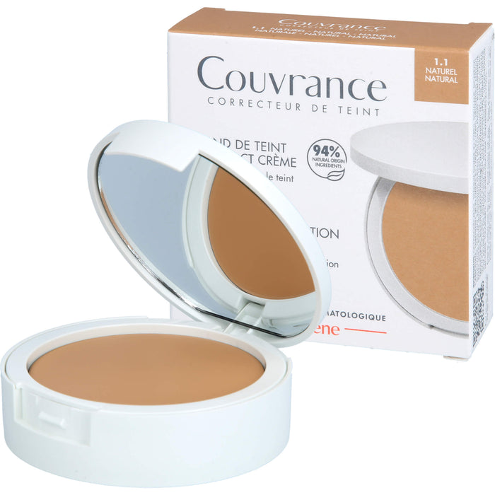 Avène Couvrance Kompakt Creme-Make-up Naturel 1.1 mit LSF 30, 8.5 g Creme