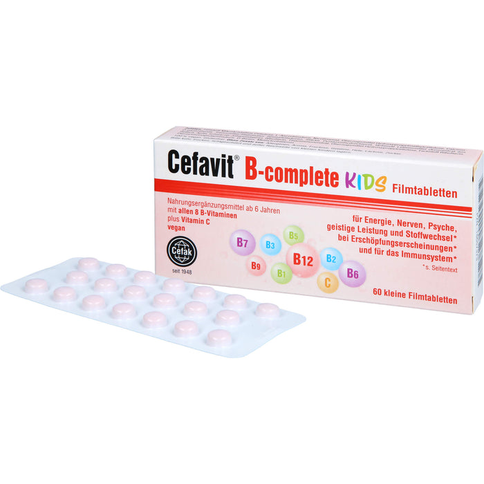 Cefavit B-complete Kids Tabletten, 60 St. Tabletten