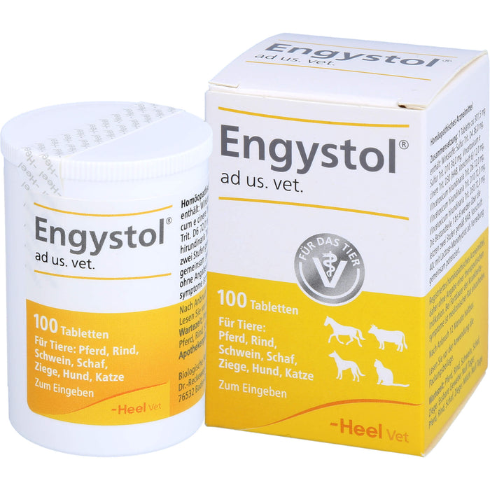 Engystol ad us. vet. Tabletten für Tiere, 100 St. Tabletten