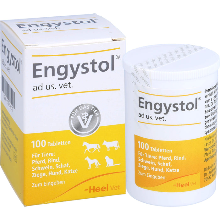 Engystol ad us. vet. Tabletten für Tiere, 100 St. Tabletten