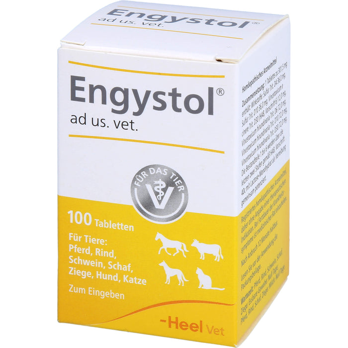 Engystol ad us. vet. Tabletten für Tiere, 100 St. Tabletten