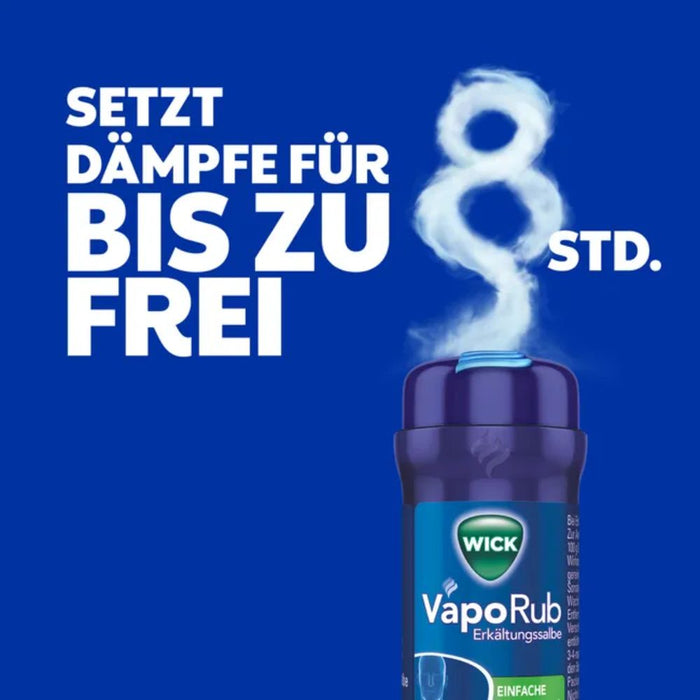 WICK VapoRub Erkältungssalbe im Stick zur Linderung von Erkältungssymptomen, 35 g Creme