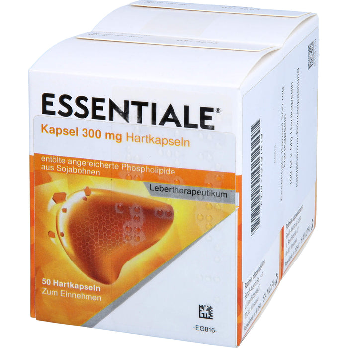 Essentiale Kapseln 300 mg zur Unterstützung der Leberfunktion, 100 St. Kapseln