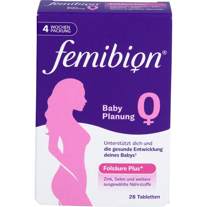 femibion 0 BabyPlanung Tabletten, 28 St. Tabletten