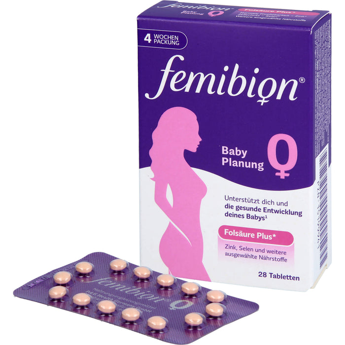 femibion 0 BabyPlanung Tabletten, 28 St. Tabletten