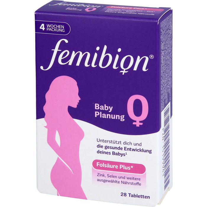 femibion 0 BabyPlanung Tabletten, 28 St. Tabletten