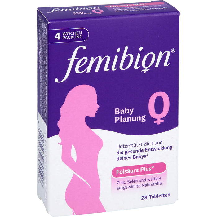 femibion 0 BabyPlanung Tabletten, 28 St. Tabletten