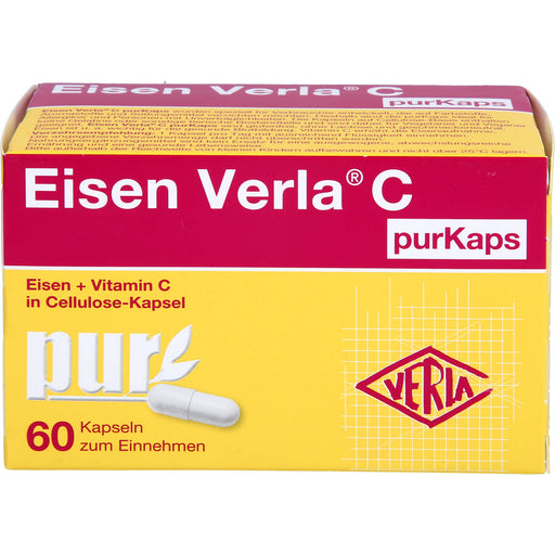 Eisen Verla® C purKaps, Cellulose-Kapseln, 60 St. Kapseln