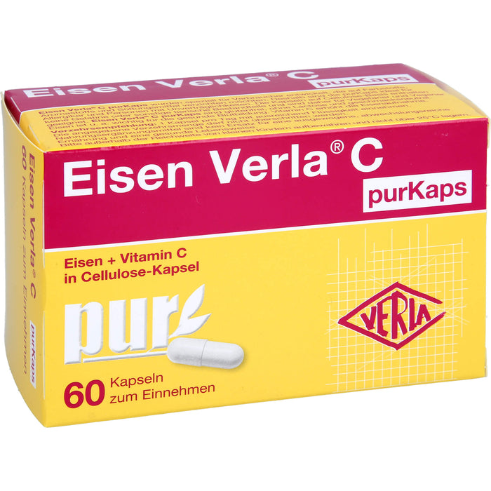 Eisen Verla C purKaps, 60 St. Kapseln