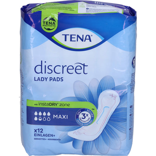 TENA Lady Discreet Maxi Inkontinenz Einlagen, 144 St. Einlagen