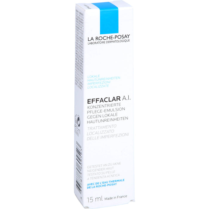 La Roche-Posay Effaclar A.I. konzentrierte Pflege-Emulsion gegen lokale Hautunreinheiten, 15 ml Creme