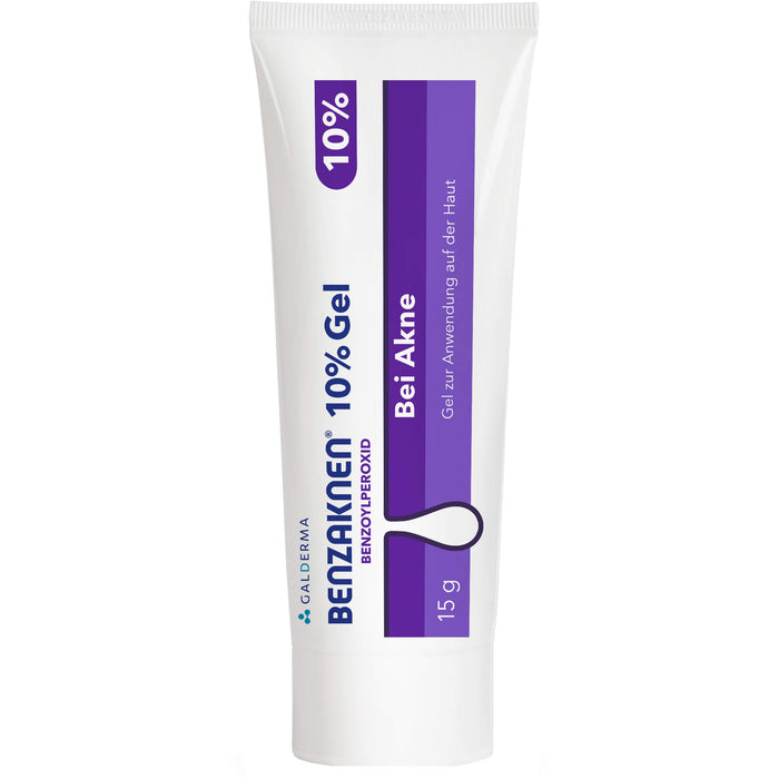 Benzaknen  10 % Gel, 15 g Gel