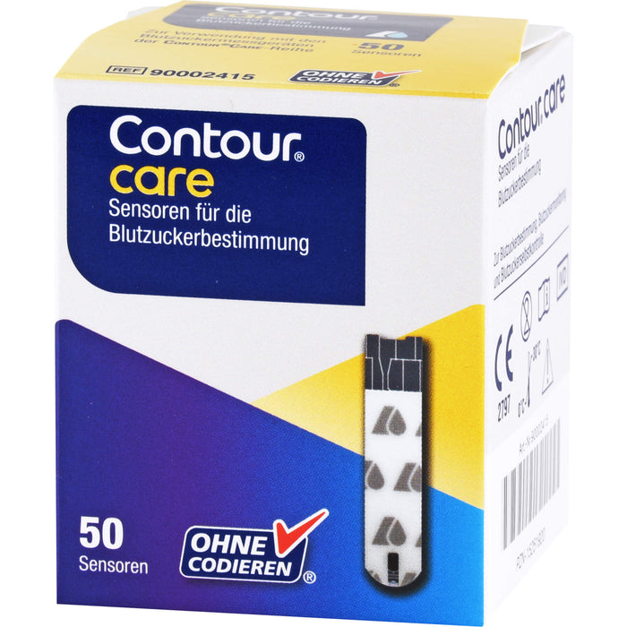 CONTOUR  CARE Sensoren, 50 St. Teststreifen