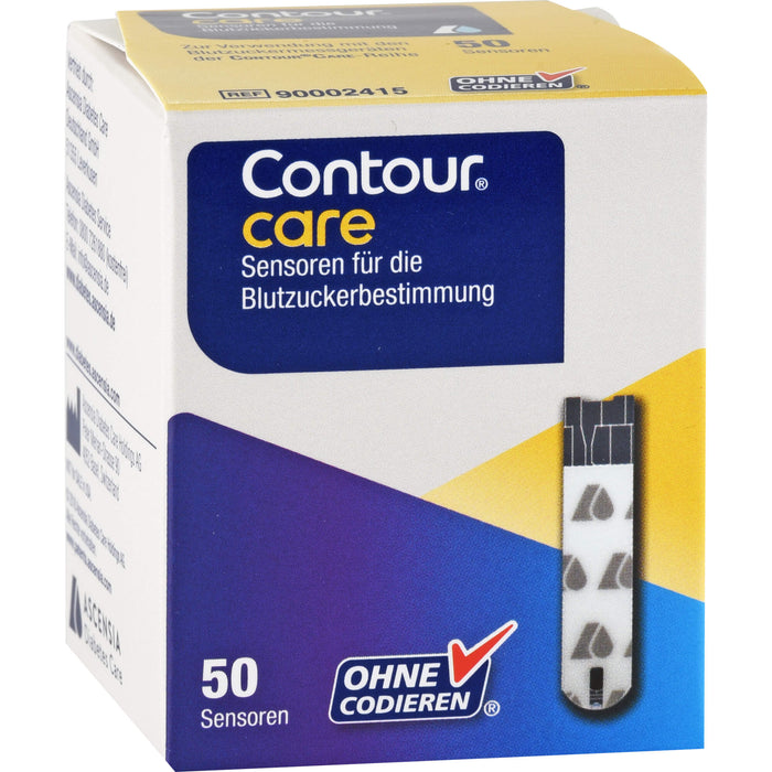CONTOUR  CARE Sensoren, 50 St. Teststreifen