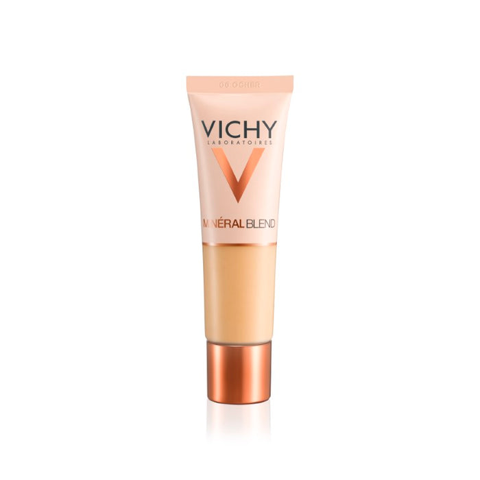 VICHY Minéralblend feuchtigkeitsspendendes Make-up Fluid mit Hyaluron 06 Dune, 30 ml Lösung