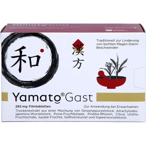 YamatoGast Filmtabletten bei leichten Magen-Darm-Beschwerden, 63 St. Tabletten