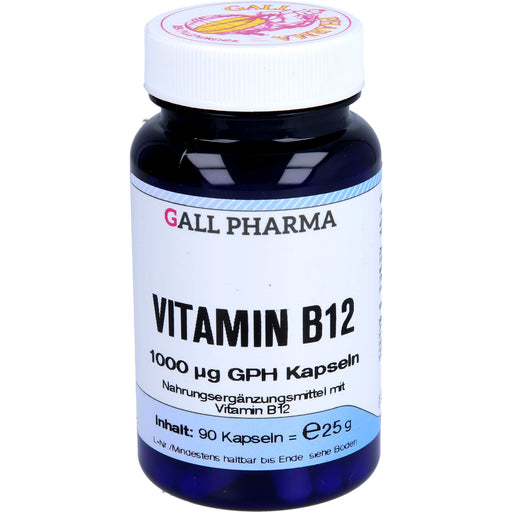 GALL PHARMA Vitamin B12 1000 µg GPH Kapseln, 90 St. Kapseln