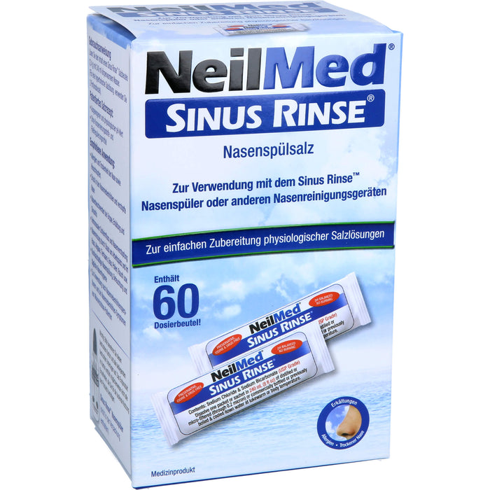 SINUS RINSE NASENSPÜLSALZ NEILMED, 60X2.4 g SLZ