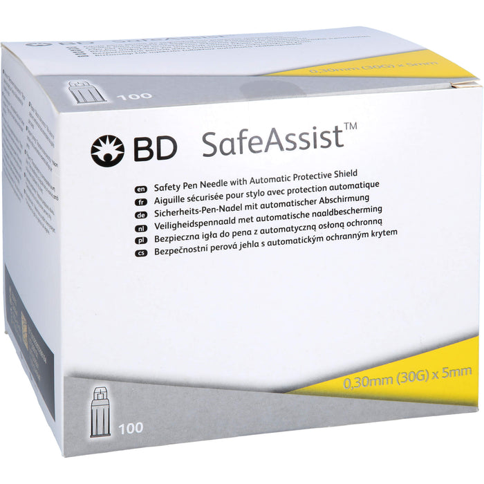 BD SafeAssist Sicherheits-Pen-Nadel 5 mm, 100 St KAN