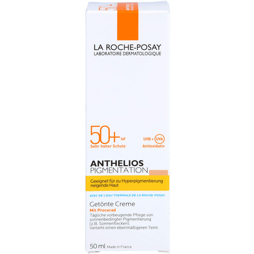 La Roche-Posay Anthelios Pigmentation lsf 50+ Getönte Creme, 50 ml Creme