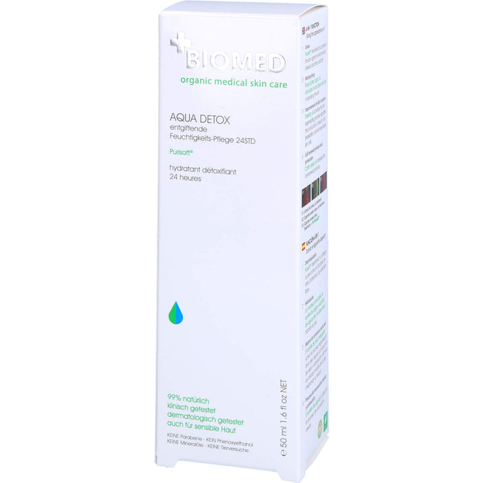 BIOMED Aqua Detox 24h Gesichtscreme, 50 ml CRE