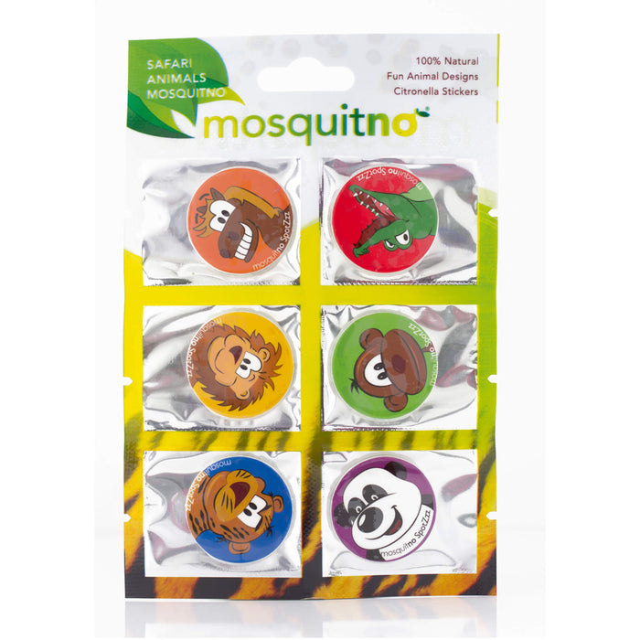 MOSQUITNO SPOTZZZ SAFARI STICKER, 6 St 