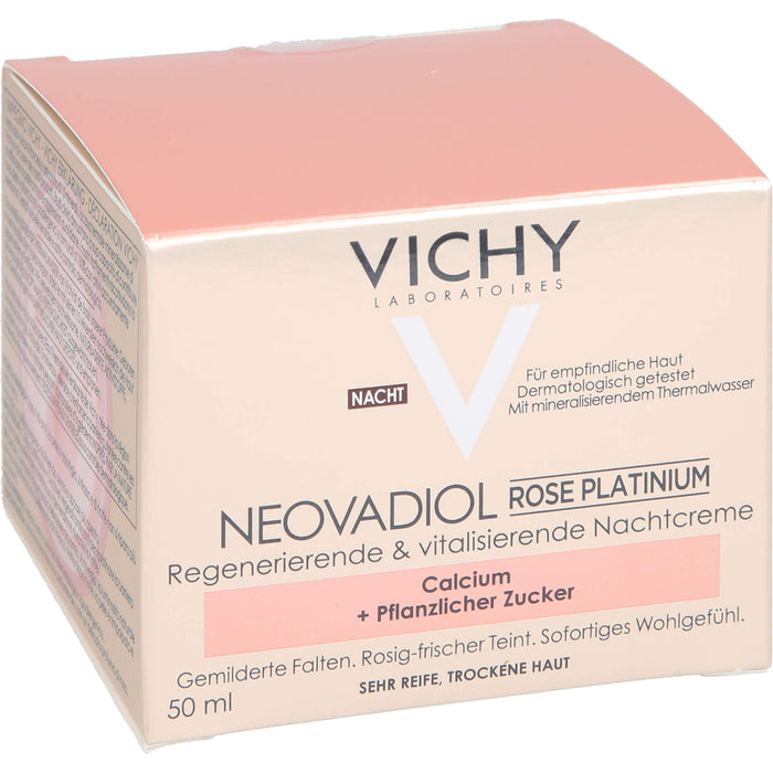 VICHY Neovadiol Rose Platinium Nacht Gesichtscreme, 50 ml Creme