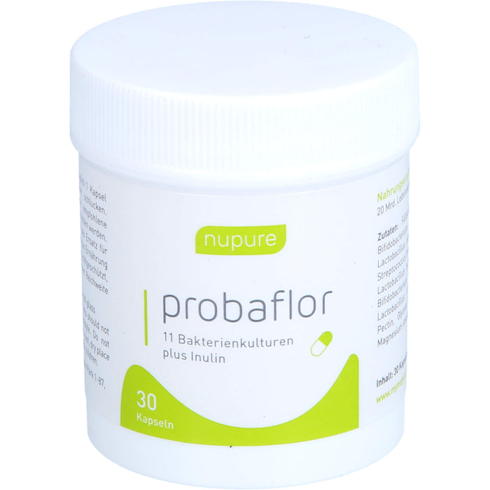 Nupure probaflor Kapseln Probiotika zur Darmsanierung, 30 St. Kapseln