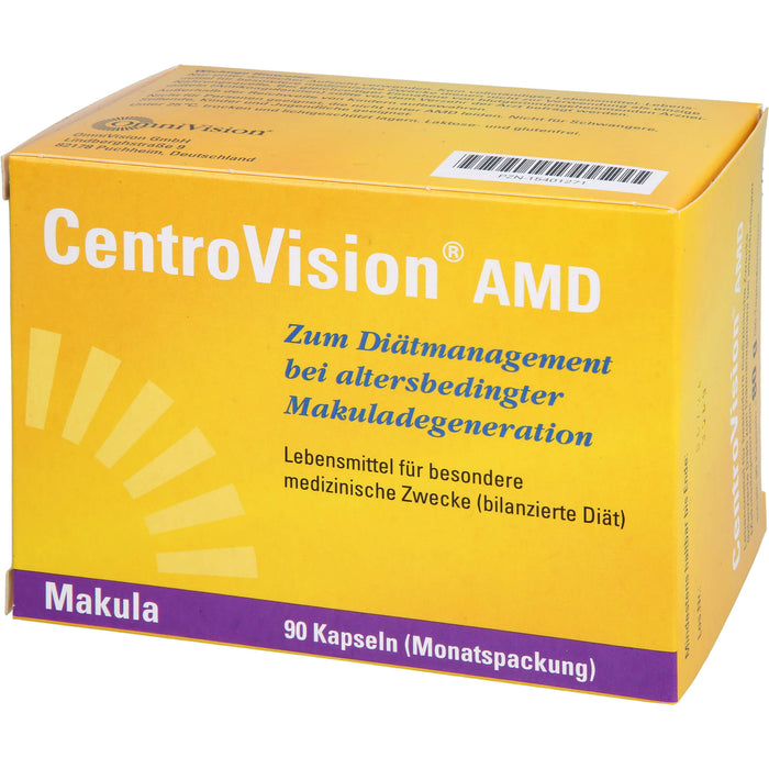 CentroVision AMD Kapseln bei altersbedingter Makuladegeneration, 90 St. Kapseln