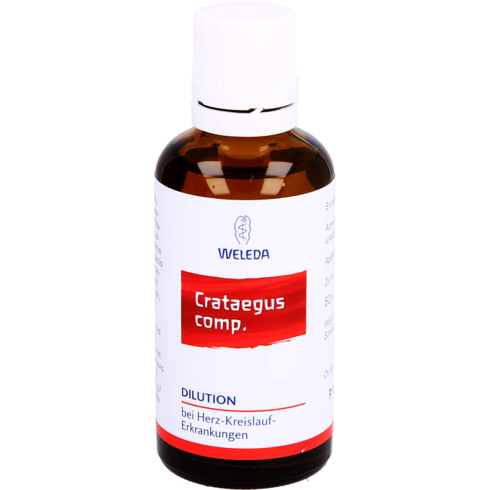 WELEDA Crataegus comp. Dilution bei Erkrankungen des Herz-Kreislaufsystems, 100 ml Lösung