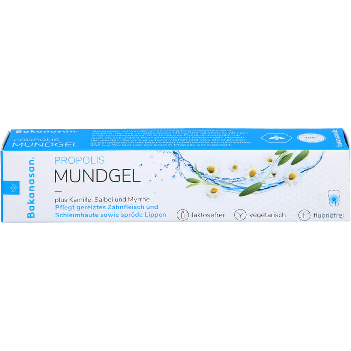 Bakanasan Propolis Mundgel, 20 ml Gel