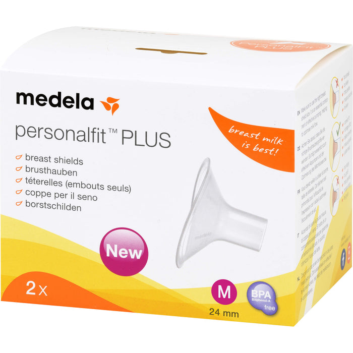 Medela PersonalFit Plus Brusthaube Gr. M 24 mm, 2 St. Zubehör