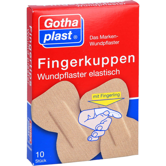 Gothaplast Fingerkuppenwundpfl elast 2Gr m Fingerl, 10 St PFL