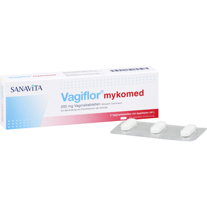 Vagiflor® mykomed 200 mg Vaginaltabletten, 3 St VTA