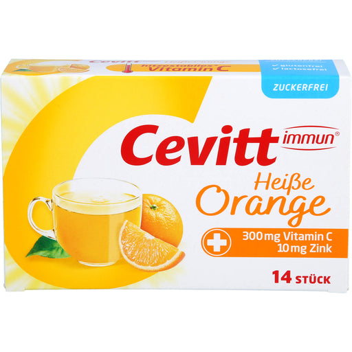 Cevitt immun Heiße Orange zuckerfrei, 14 St GRA