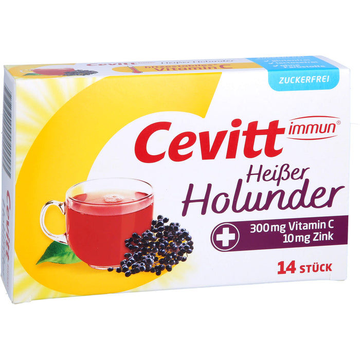 Cevitt immun Heißer Holunder Getränkegranulat, 14 St. Beutel