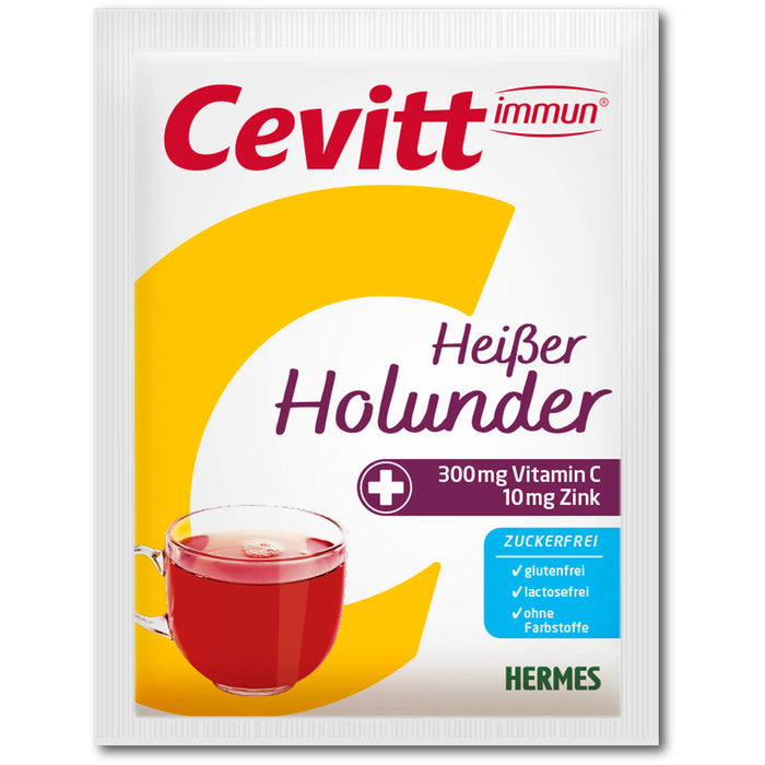 Cevitt immun Heißer Holunder Getränkegranulat, 14 St. Beutel