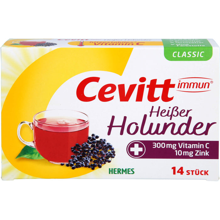 Cevitt immun Heißer Holunder classic, 14 St GRA