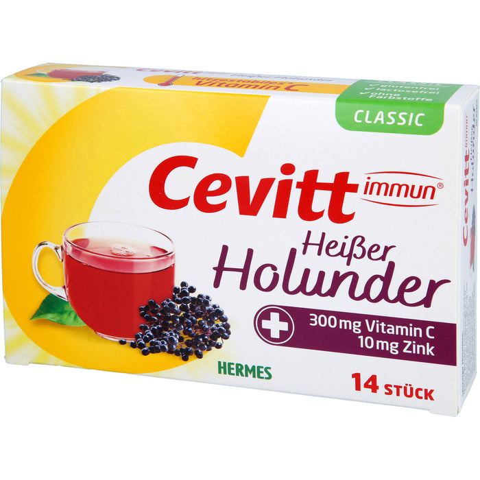 Cevitt immun Heißer Holunder classic, 14 St GRA