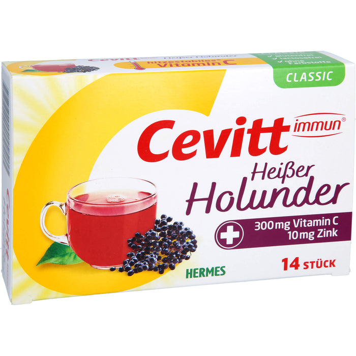 Cevitt immun Heißer Holunder classic, 14 St GRA