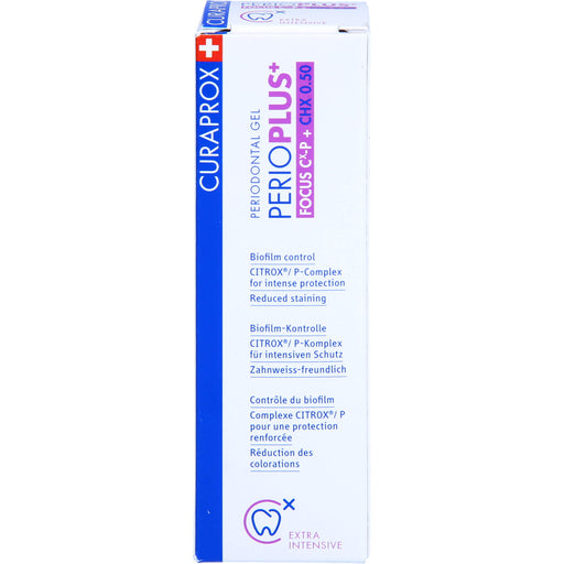 CURAPROX Perio Plus+ Focus Zahncreme, 10 ml Zahncreme