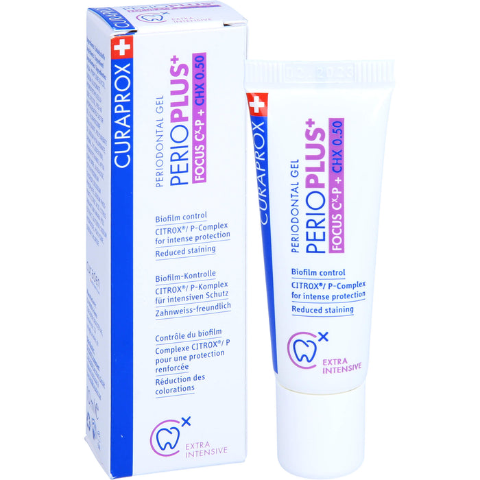 CURAPROX Perio Plus+ Focus Zahncreme, 10 ml Zahncreme