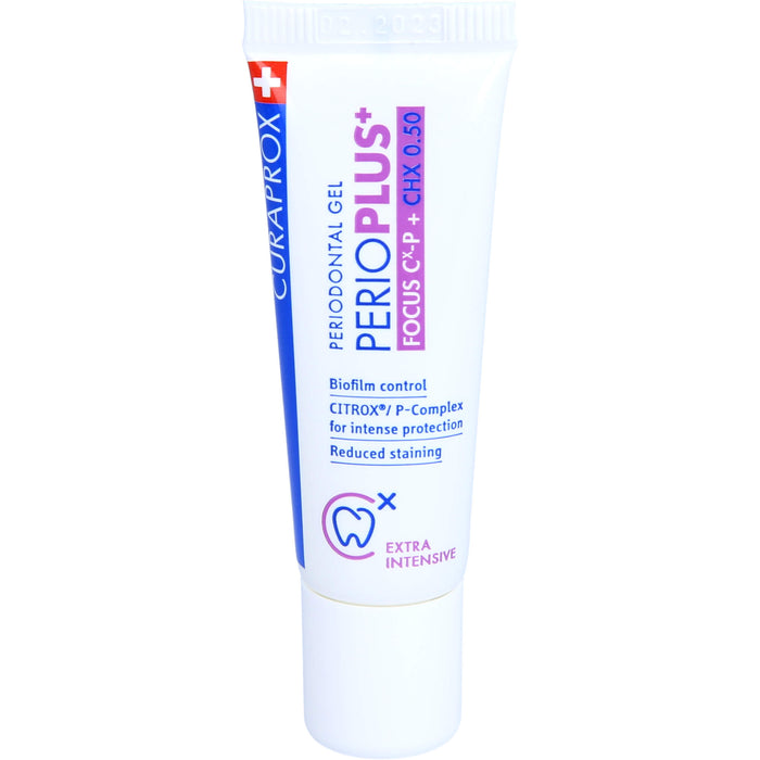 CURAPROX Perio Plus+ Focus Zahncreme, 10 ml Zahncreme