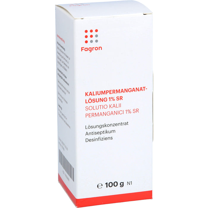Fagron Kaliumpermanganat Lösung 1% SR, 100 g Lösung
