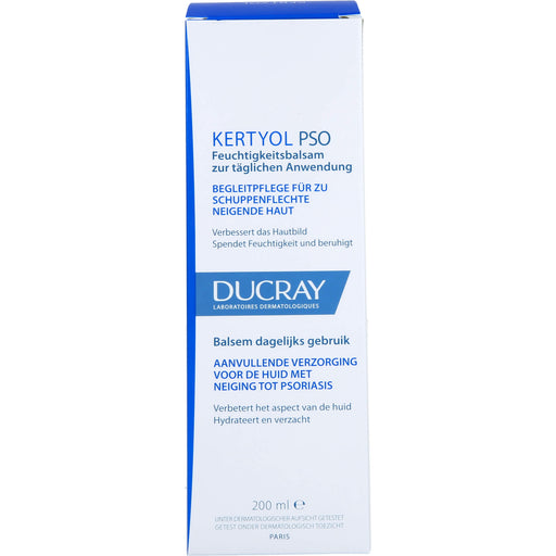 DUCRAY Kertyol P.S.O. Feuchtigkeitsbalsam verbessert das Hautbild und lindert Juckreiz, 200 ml Balsam