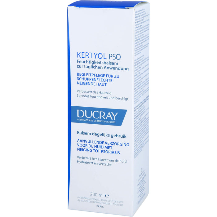DUCRAY Kertyol P.S.O. Feuchtigkeitsbalsam verbessert das Hautbild und lindert Juckreiz, 200 ml Balsam