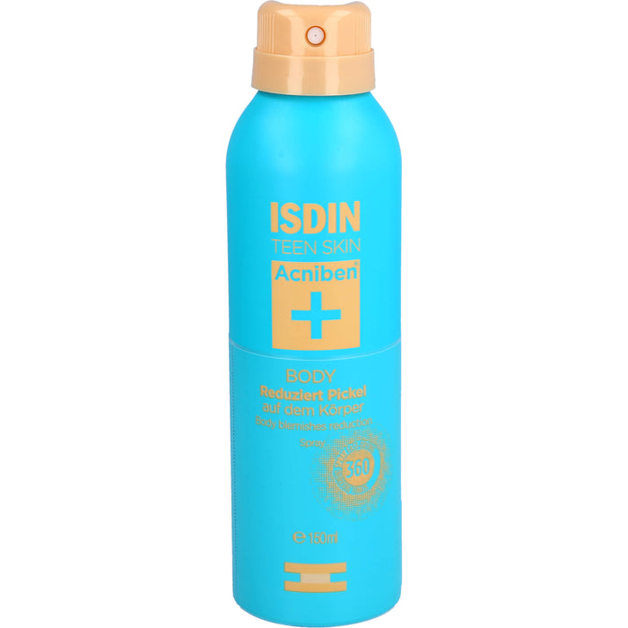 ISDIN Acniben Body Spray gegen Pickel am Rücken und Körperakne, 150 ml Lösung