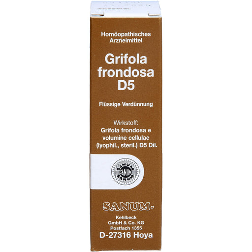 SANUM-KEHLBECK Grifola frondosa D5 flüssige Verdünnung, 10 ml Lösung