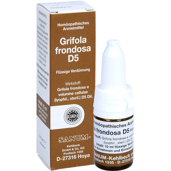 SANUM-KEHLBECK Grifola frondosa D5 flüssige Verdünnung, 10 ml Lösung