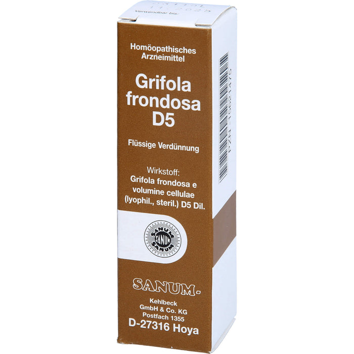 SANUM-KEHLBECK Grifola frondosa D5 flüssige Verdünnung, 10 ml Lösung